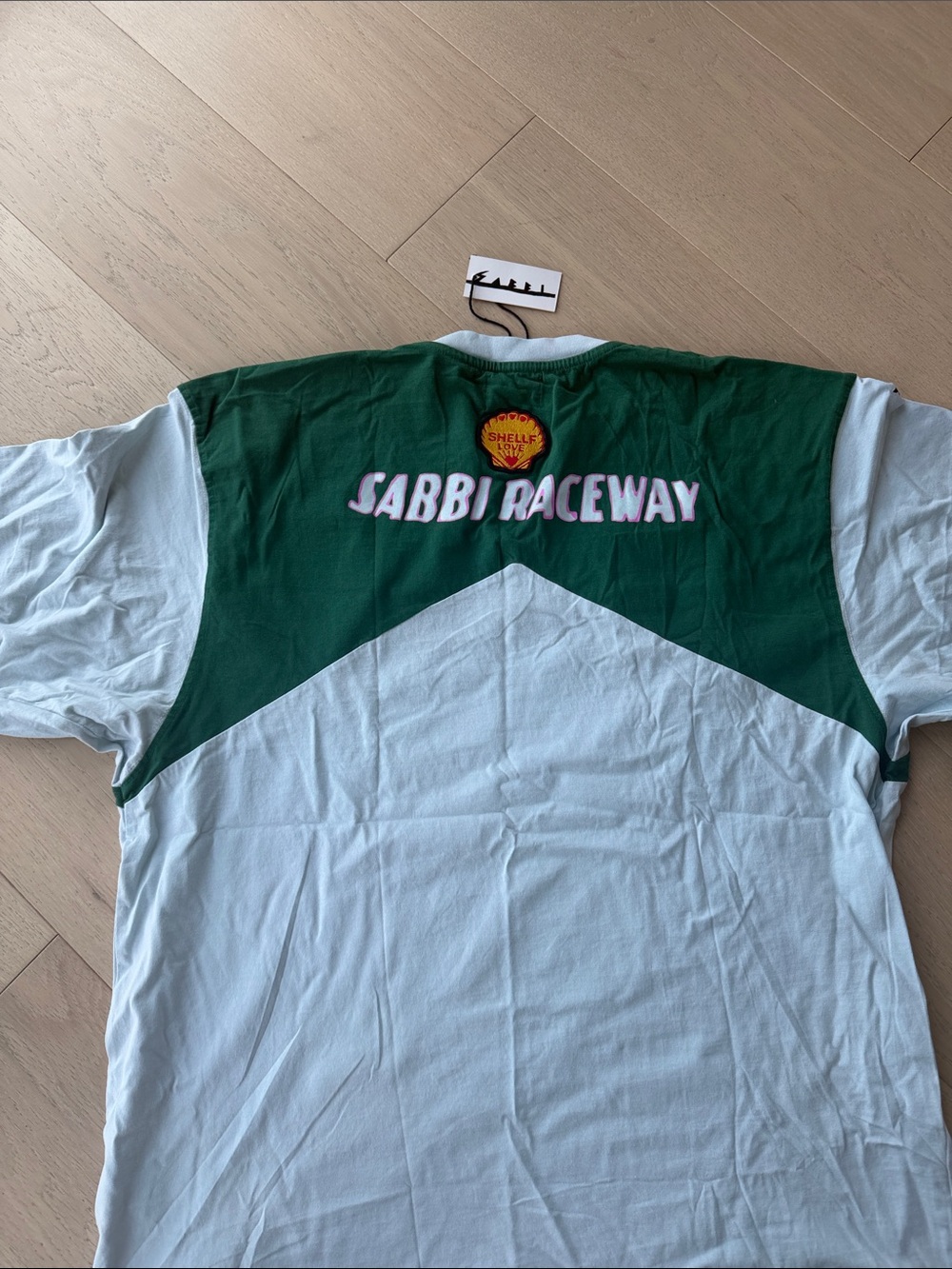Palmy Sabbi Nationals 1977 Short Sleeve Tee - Green/White - Picture 7 of 9